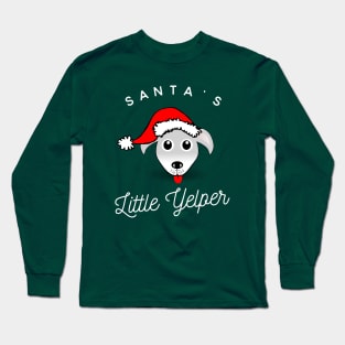 Santa's Little Yelper Long Sleeve T-Shirt